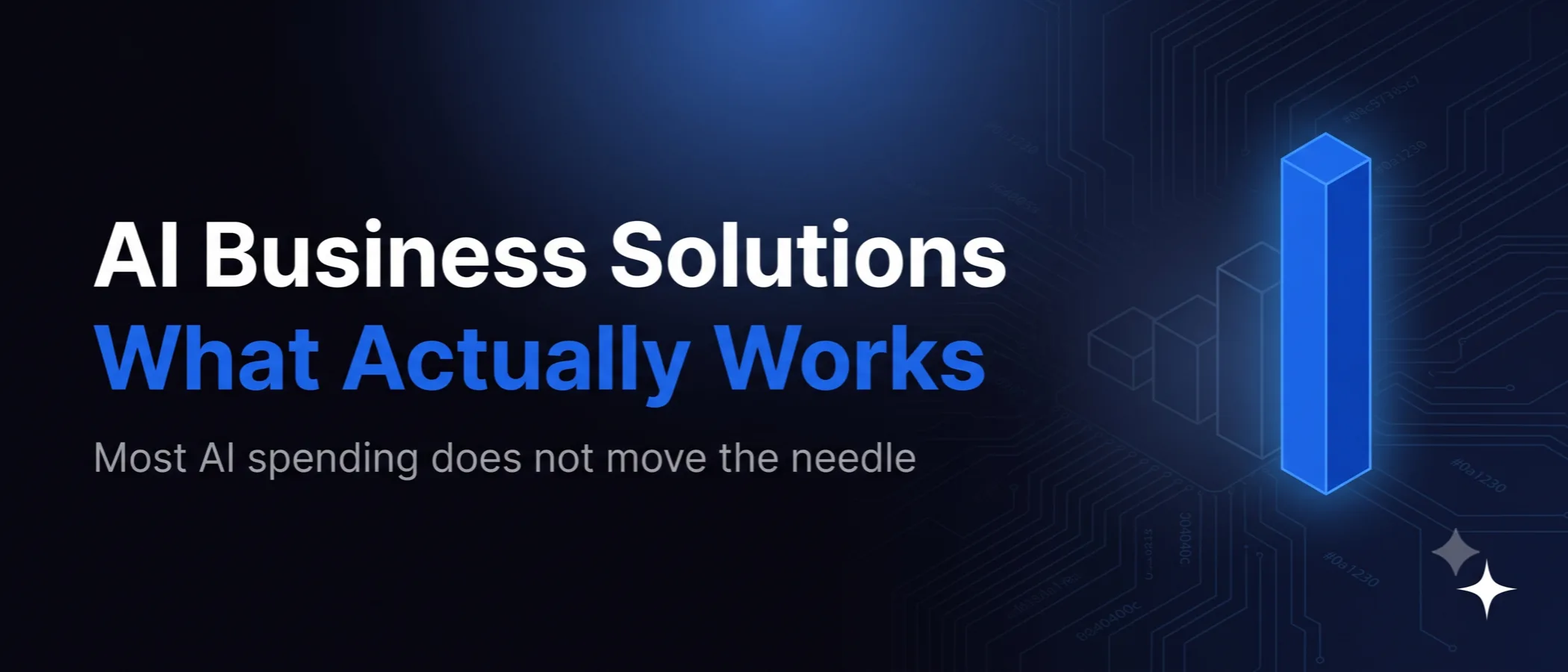 AI engineer designing enterprise AI business intelligence and automation solutions